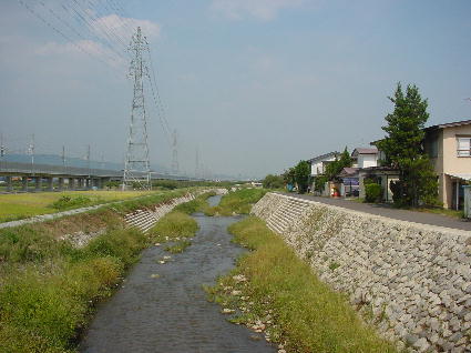 自然に配慮した川づくり下駒沢地区（神楽橋下流）