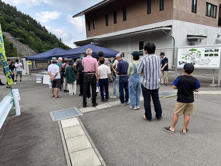 R8浅川ダム祭り受付