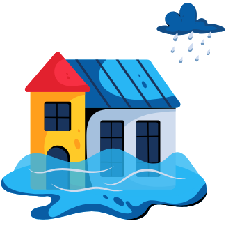 雨のイラスト