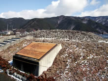 写真：針塚古墳（松本市）