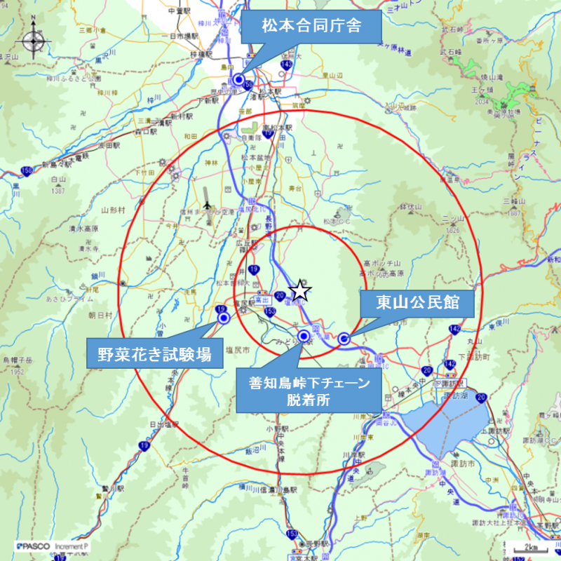 消毒ポイントマップ