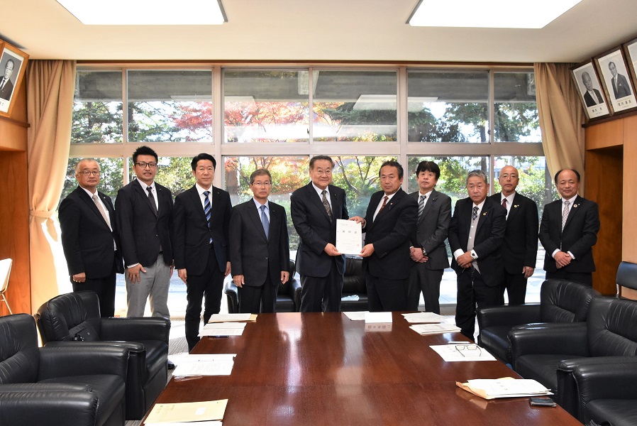 下伊那郡西部村議会議員会陳情1