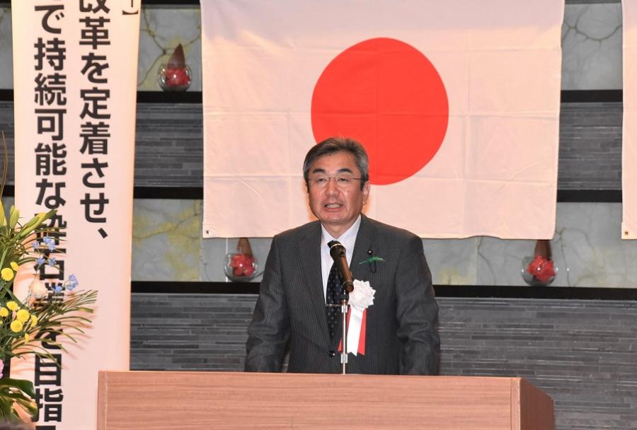 砕石工業組合総会1