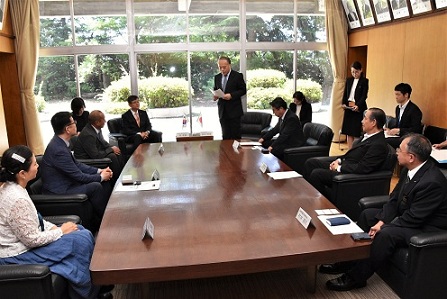 駐新潟大韓民国総領事表敬1