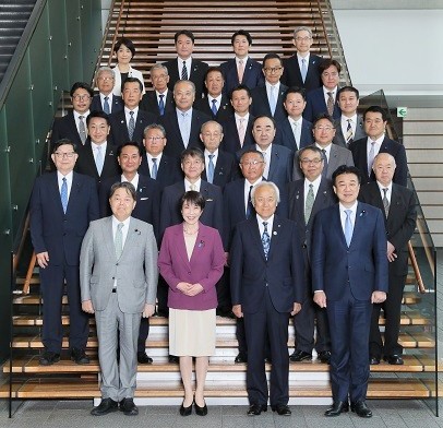 総理との懇談会1
