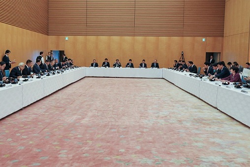総理との懇談会2