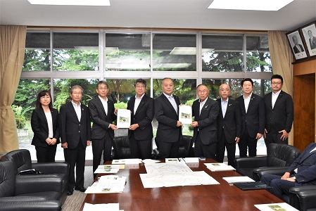国道418号整備促進期成同盟会外2団体陳情3