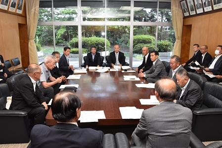 木曽地域治水対策協議会ほか陳情要望8