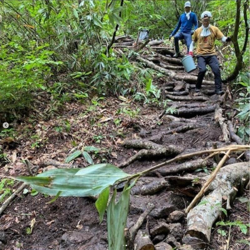 【奥信濃登山道整備プロジェクト】より