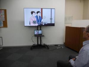人権啓発動画（モニター）
