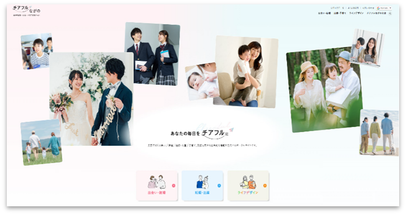 チアフルながの新トップページ