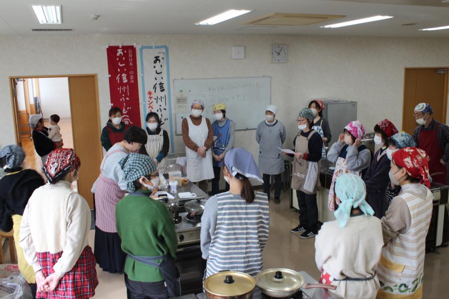 料理教室の様子