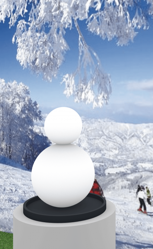 雪だるまイメージ画像