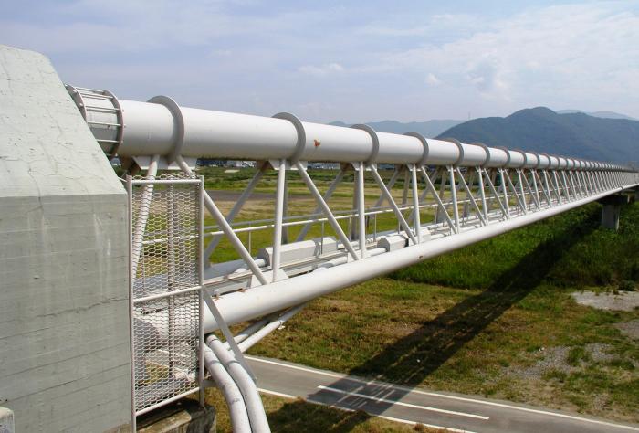 千曲川水管橋