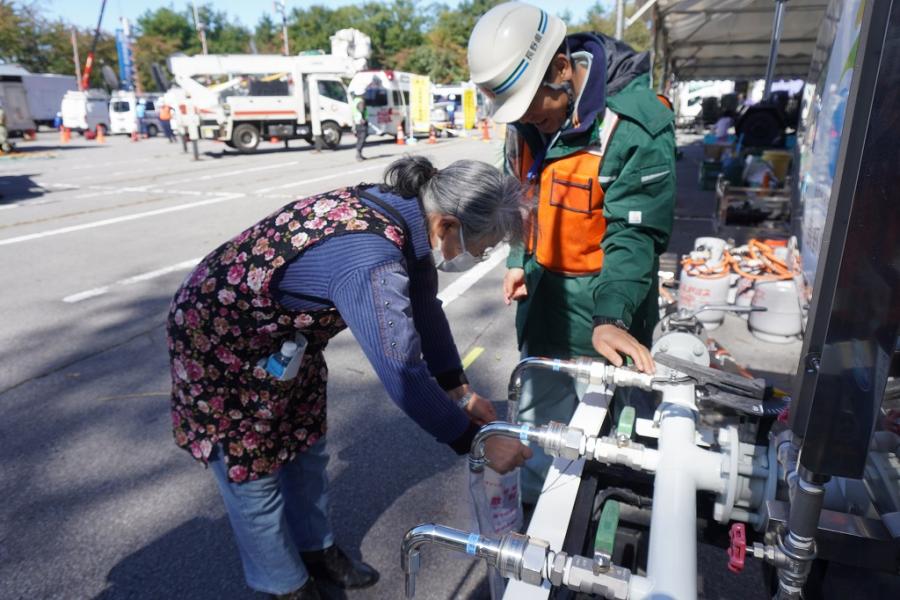 R6県防災給水体験