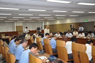 写真：萩原農政部長のあいさつ