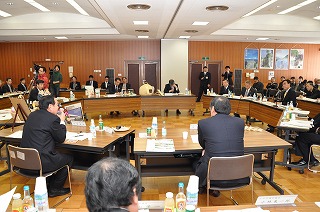 写真：意見交換会の様子