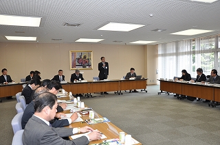 写真：国際戦略会議の様子