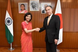 駐日インド大使と知事