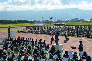 写真：開会式の様子