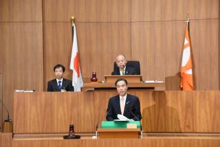 写真：平成30年11月県議会開会