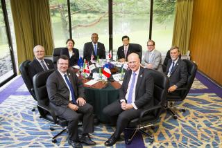 画像：G7交通大臣会合オープニングセッション