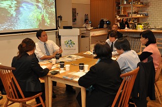 写真：県政ランチミーティングの様子