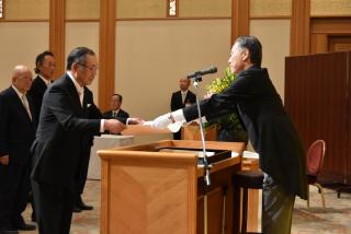 知事表彰の様子