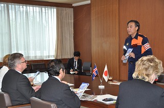 写真：駐日アイスランド共和国大使表敬訪問