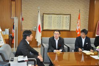 写真：岩手県副知事表敬訪問