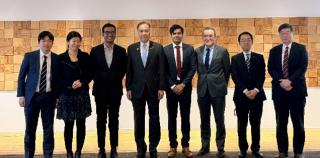 知事訪問（集合写真）