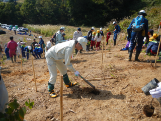 長野県植樹祭の様子