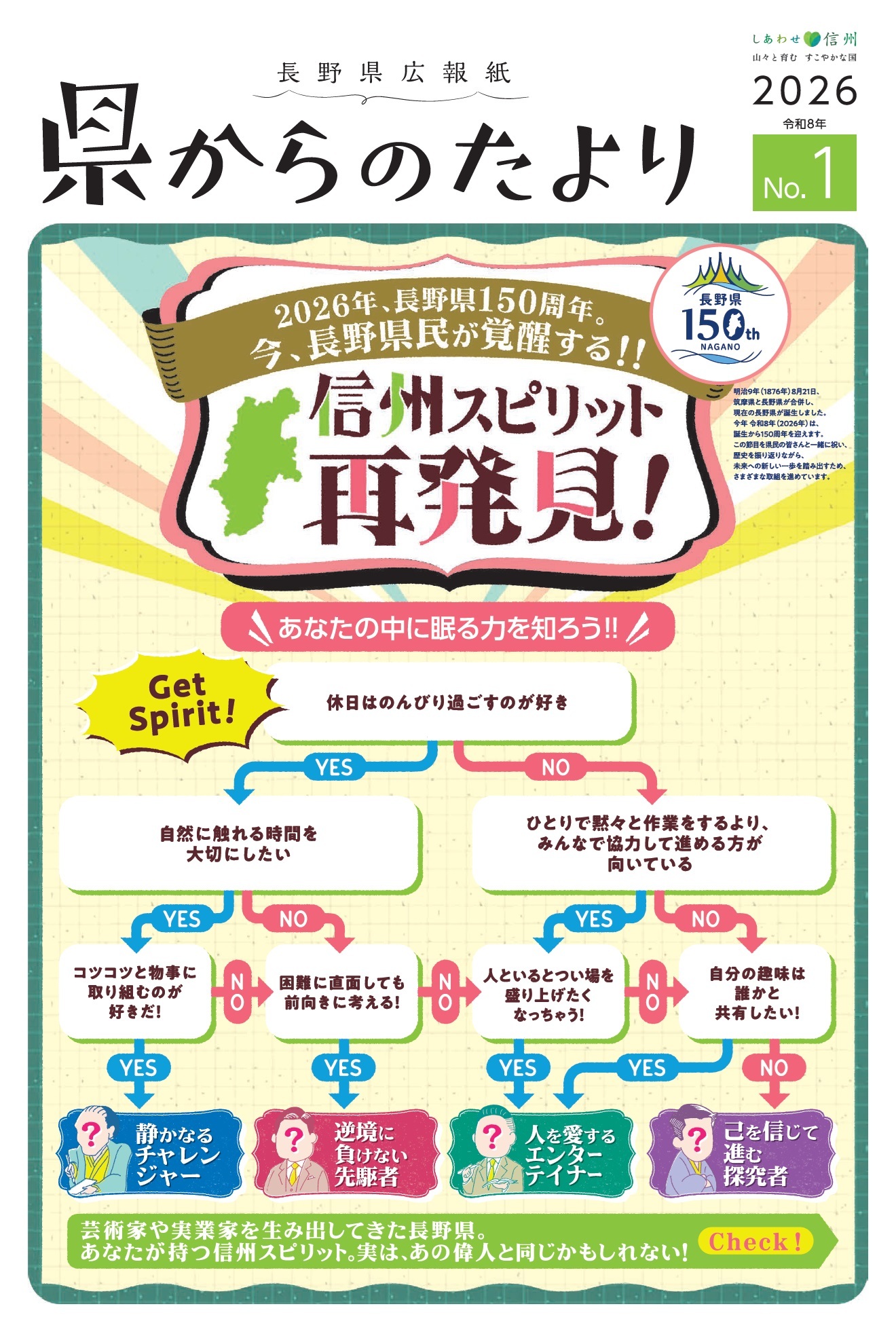 広報紙(信州スピリット)