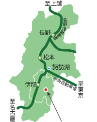 長野県地図