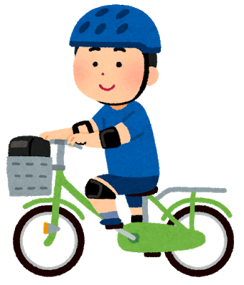 自転車男の子