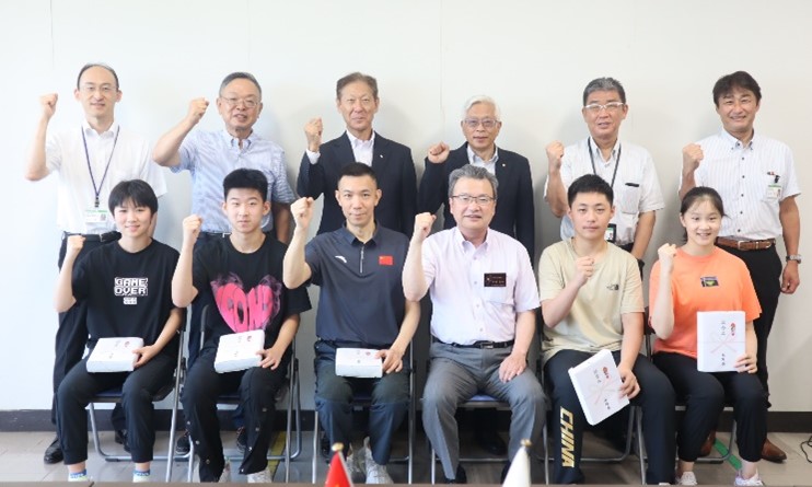 日中卓球交流大会１（フォト教育委員会）