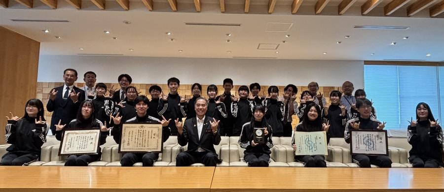 長野の教育エハガキ 長野の教育エハガキ 絵葉書1677 岩船郡教育品展覧会 出品物 村上本町