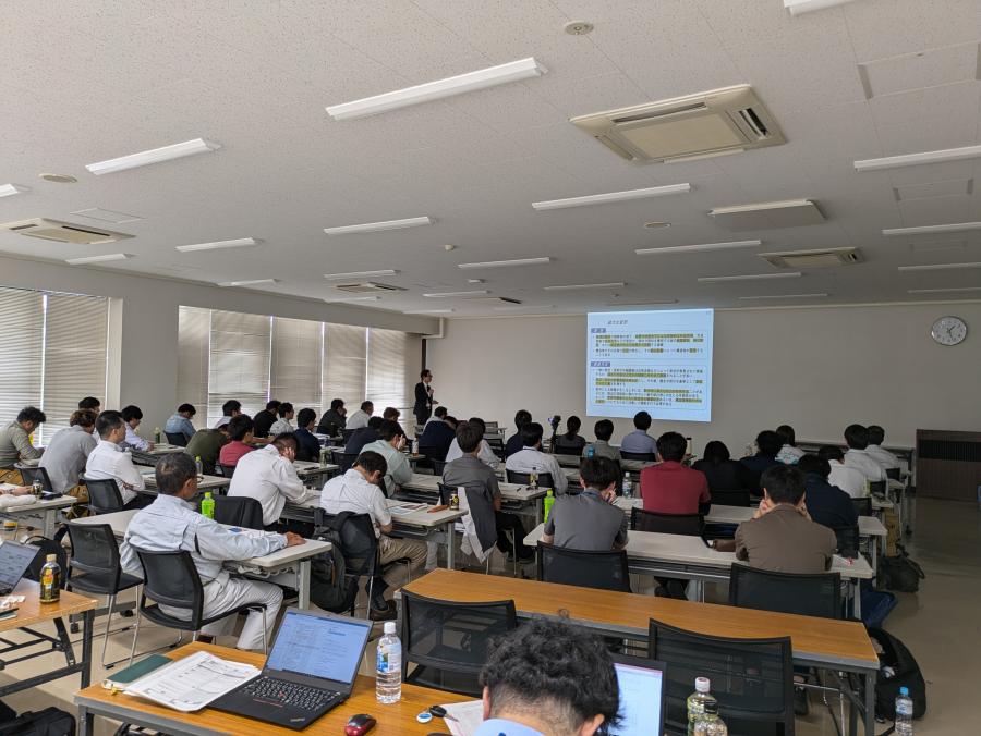 2025年9月27日室内講習の様子