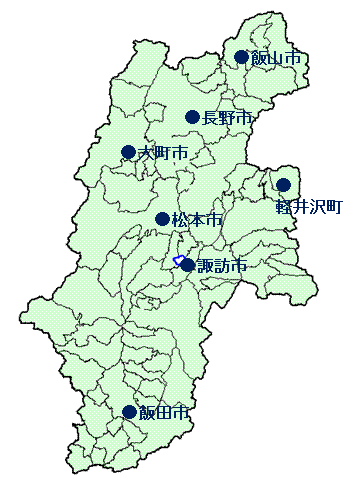 図：モニタリングポスト設置箇所