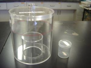 写真：上水測定検体容器