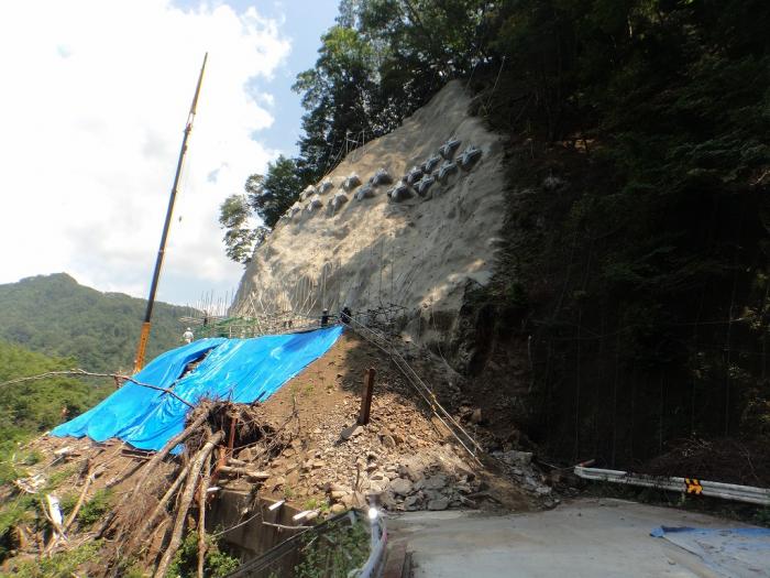 羽衣崎上 0720足場解体