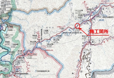 尾ノ島位置図
