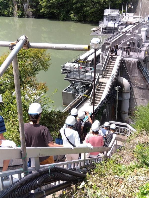 高遠ダム見学会