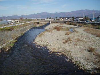 写真：鎖川