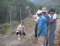 鳥獣害防護柵