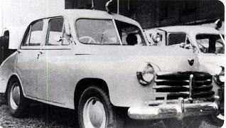 昭和20年代のパトカー