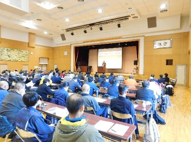 R6カラマツ林業発表会場