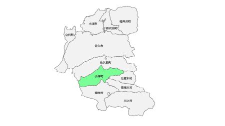 管内マップ【小海町】