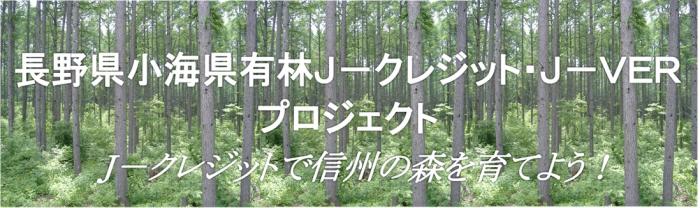 小海県有林J-クレジット・J-VER／長野県