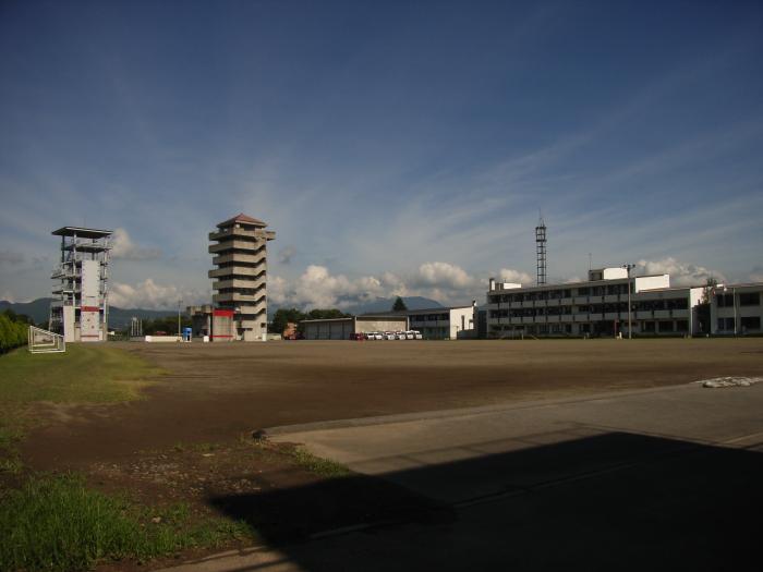 消防学校の全景